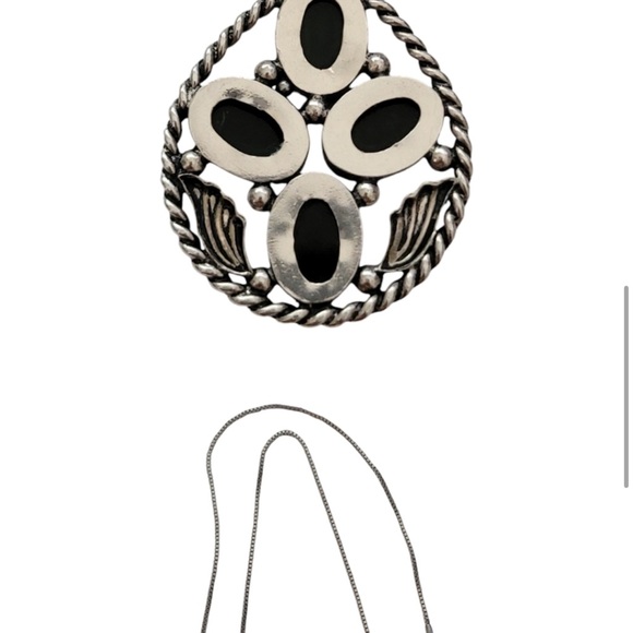 925 Silver Elegant Silver Blue Pendant Necklace Blue & Green Opal Pendant Only - Picture 3 of 13